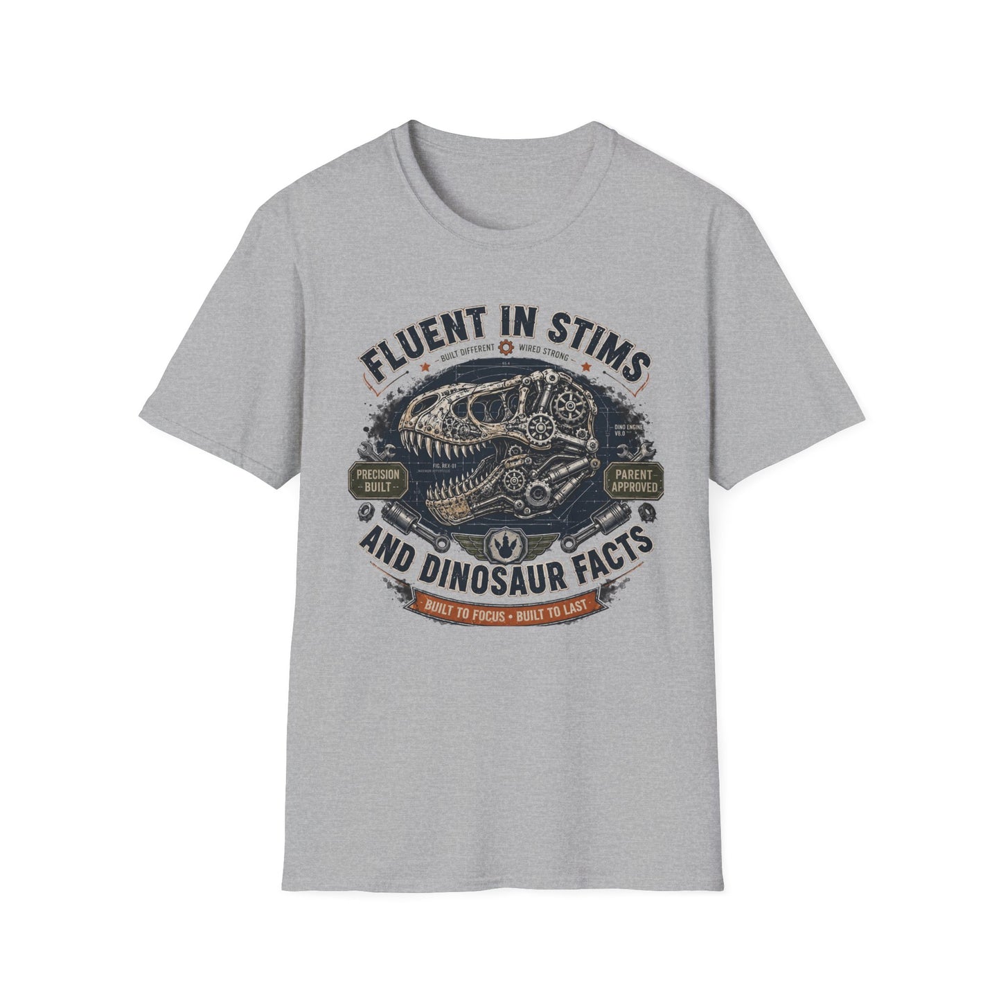 Fluent in stims and dinosaur facts Tshirt