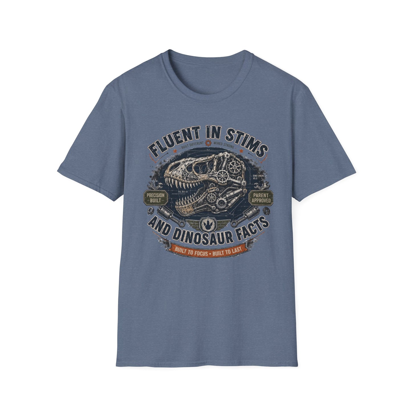 Fluent in stims and dinosaur facts Tshirt