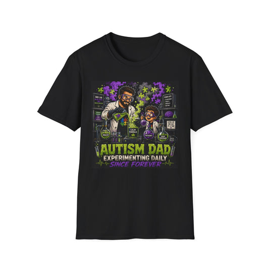 Autism Dad Scientist T Shirt