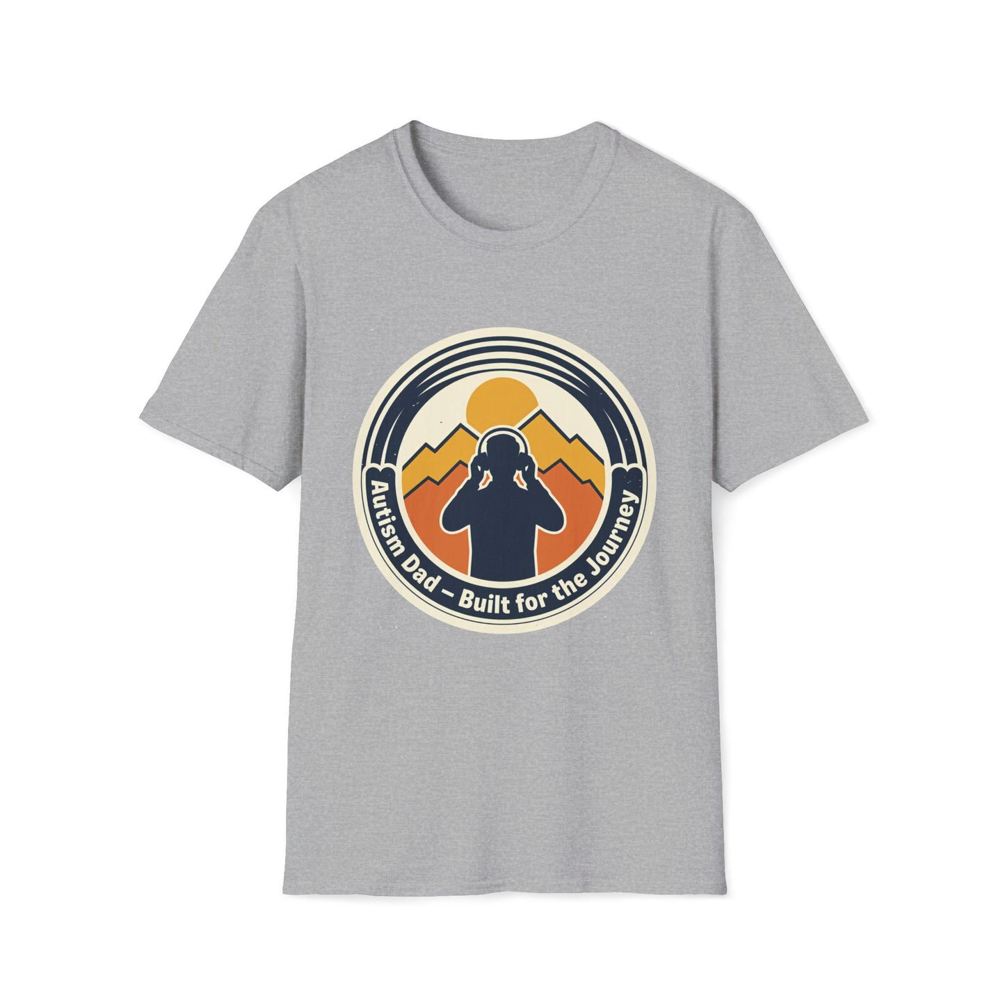 Autism Dad Retro  T Shirt