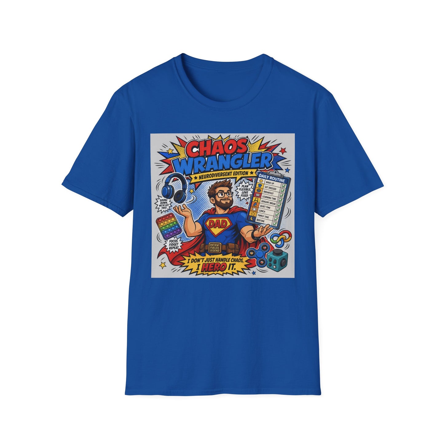 Chaos Wrangler Super Hero T Shirt