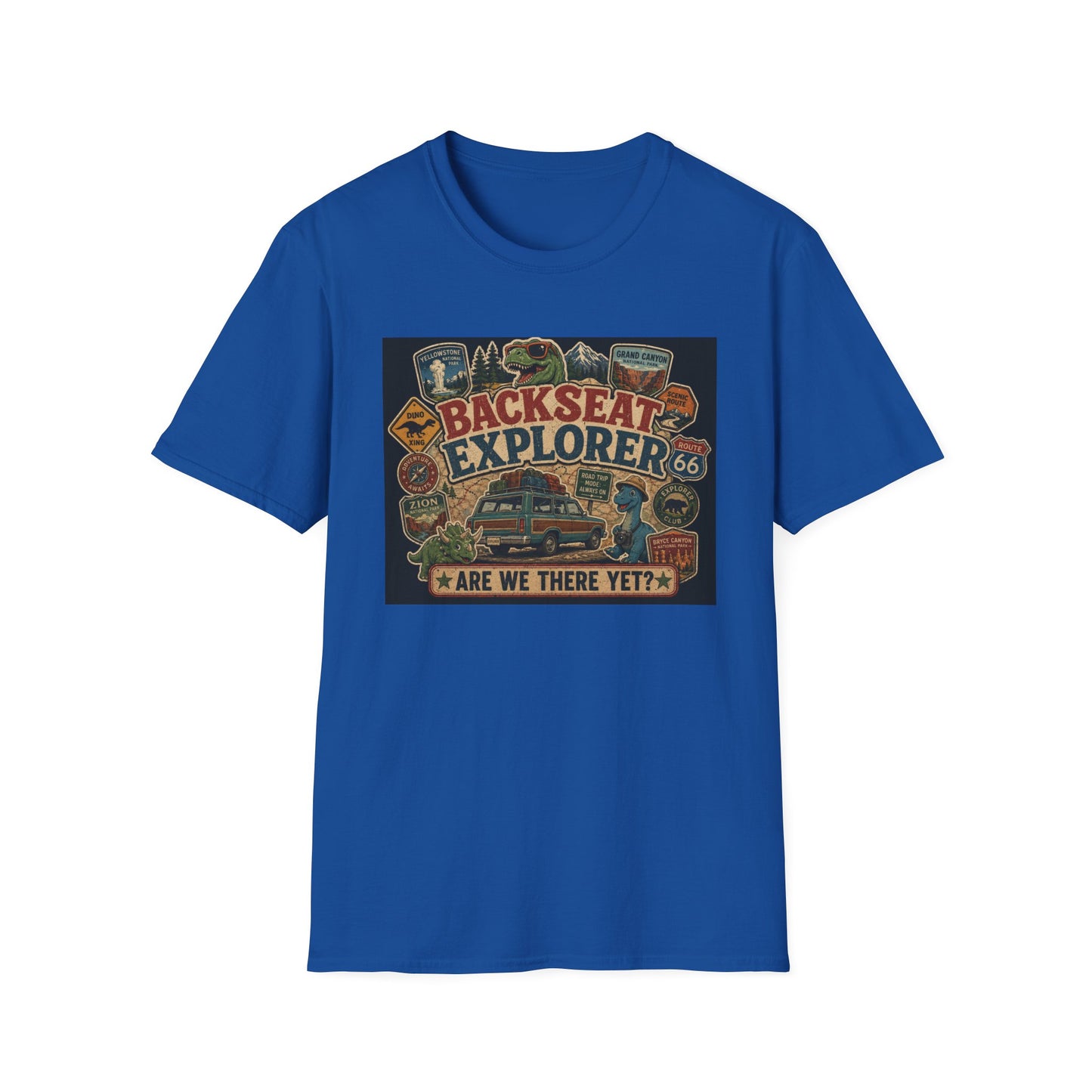 Back Seat Explorer Are we there yet? T Shirt